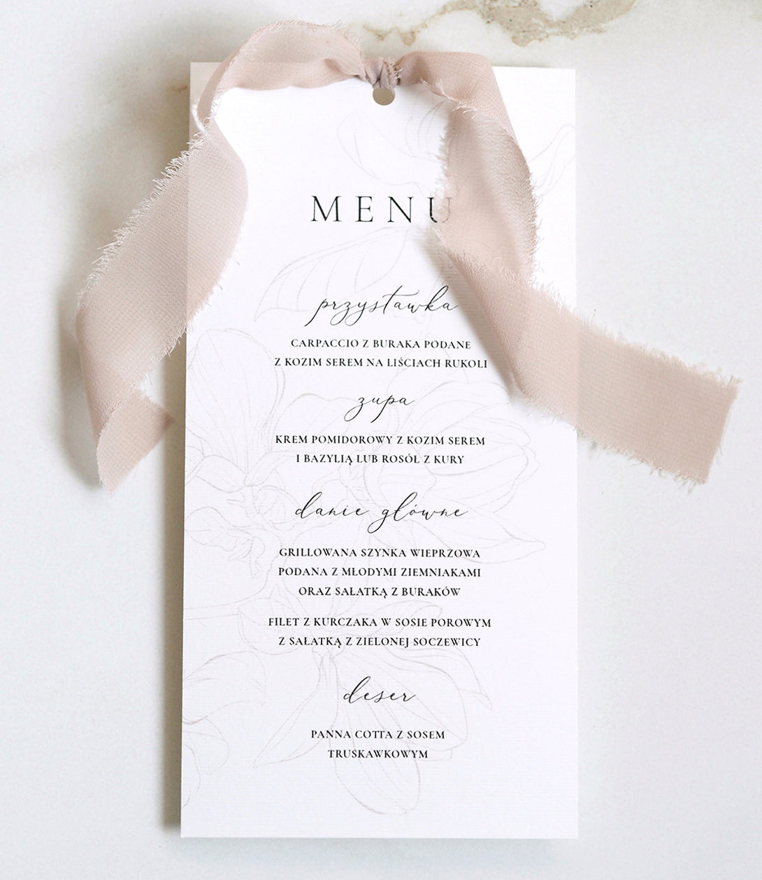 Menu Lovely Nude