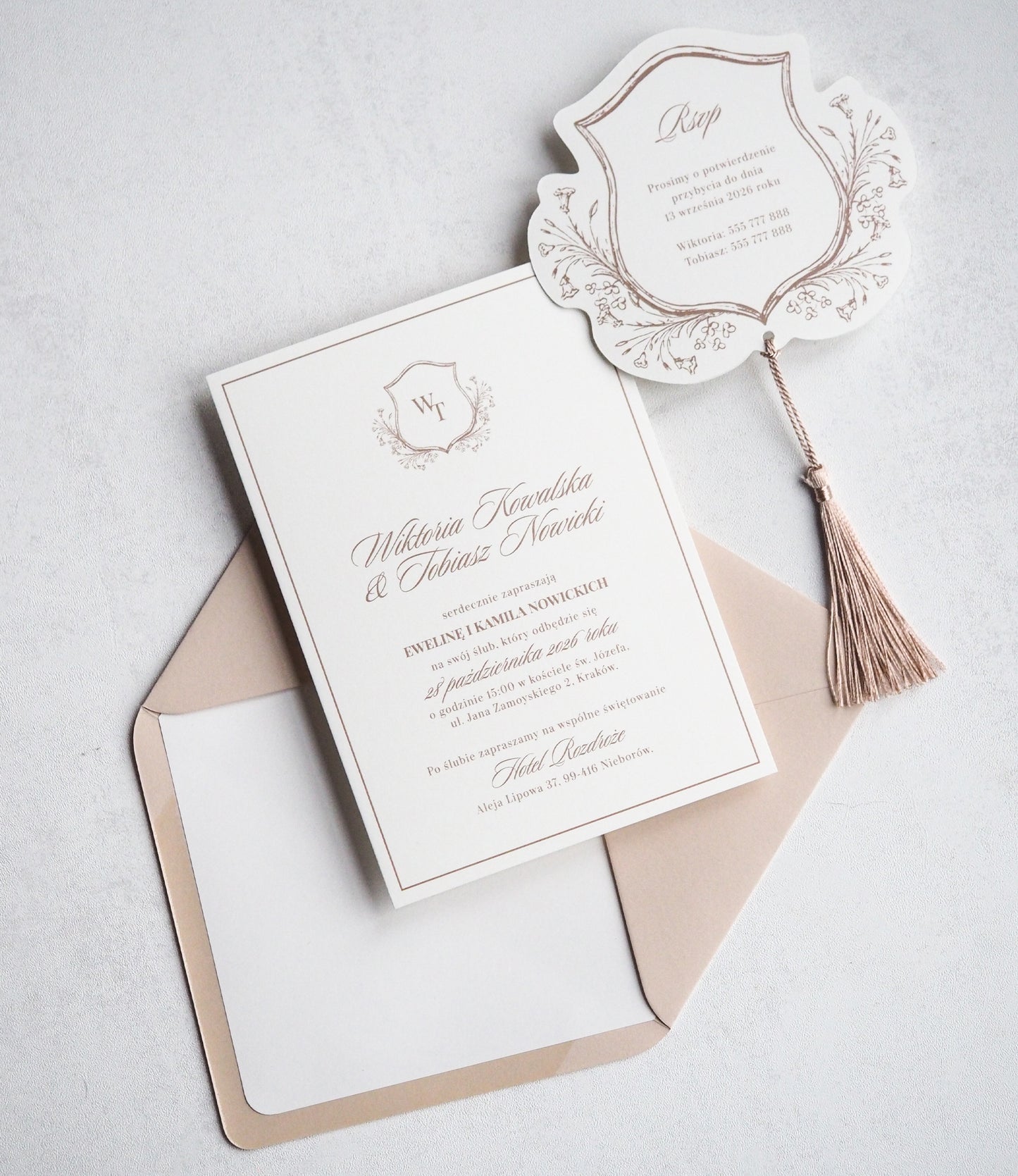 Zaproszenie Grace no.2