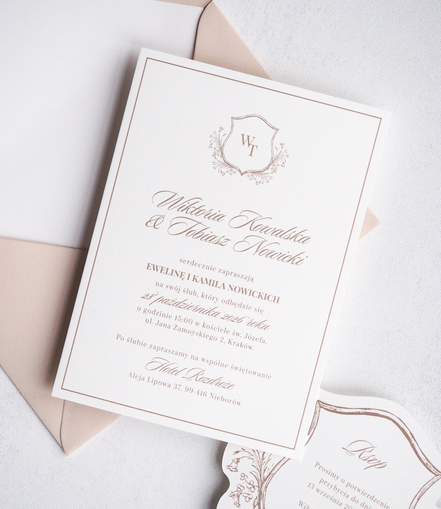 Zaproszenie Grace no.2