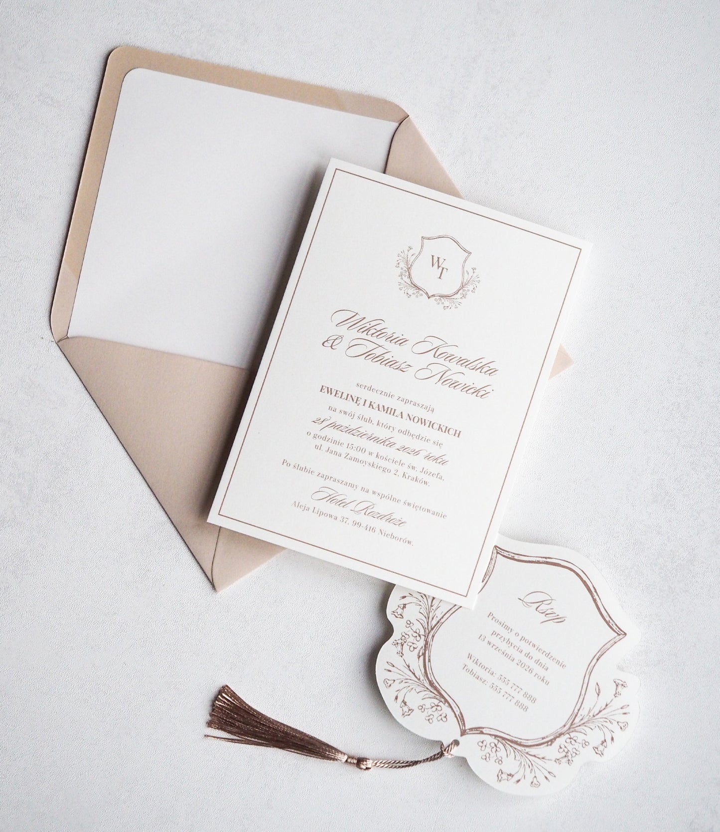 Zaproszenie Grace no.2